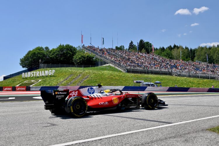 Ferrari’s Hamilton faces Mercedes in Austria